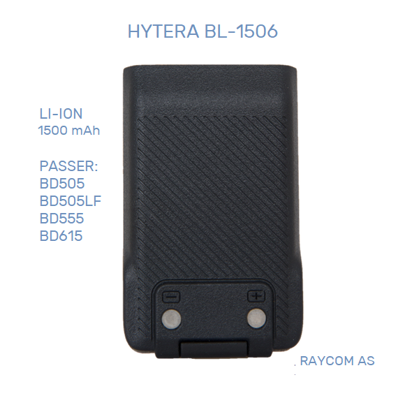HYTERA BL1506 Batteri