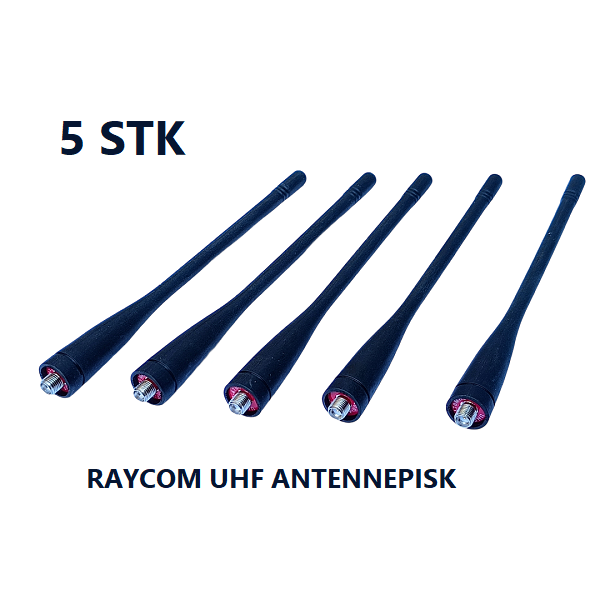 5 stk Raycom UHF antennepisk