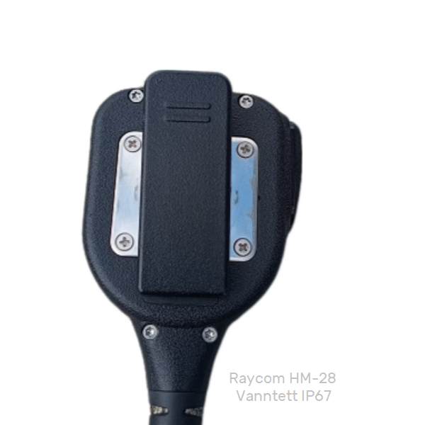 Raycom HM28 monofon med 360 graders belteklips