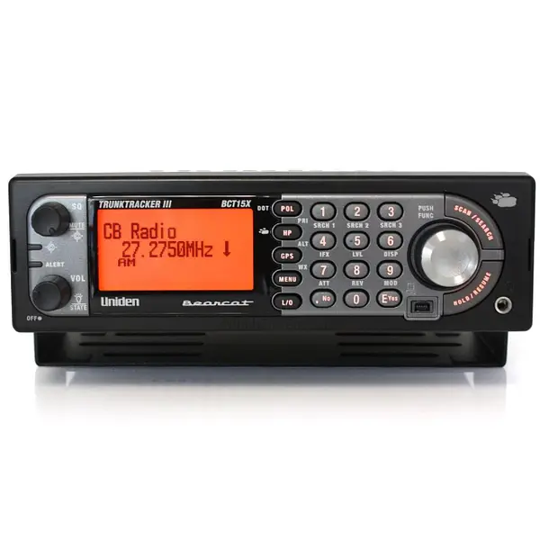 Uniden BTC15X radiomottaker, politiradio, scanner