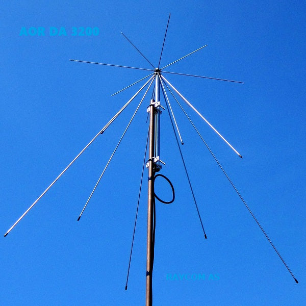 AOR DA3200 discone scanner antenne