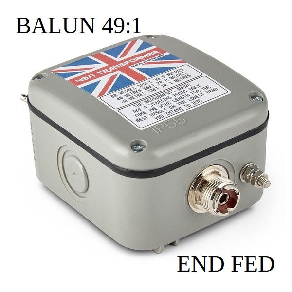 EFHW 49:1 END FED Balun