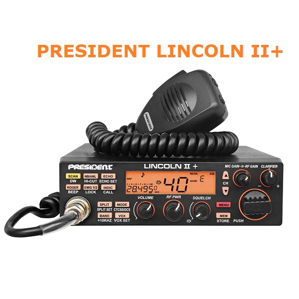 President Lincoln 2+ ham radio