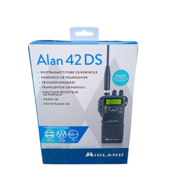 Midland Alan 42DS Radio CB Portatile Multibanda