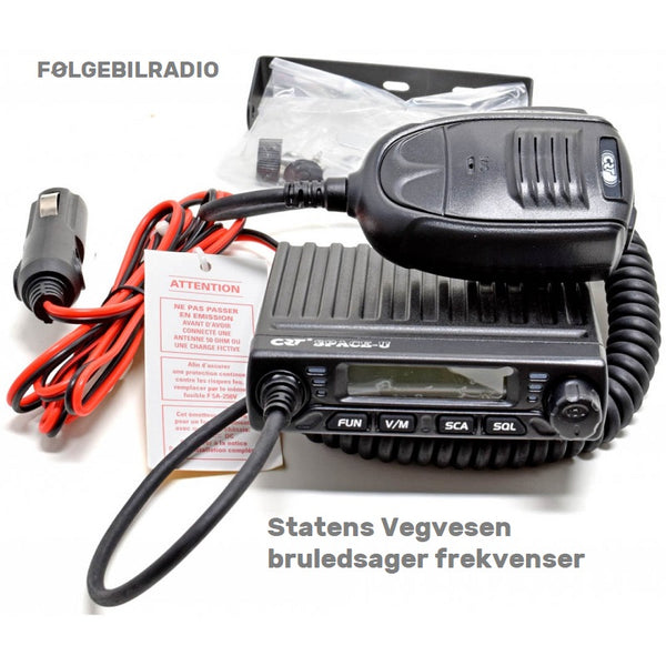 Følgebil Radio VHF