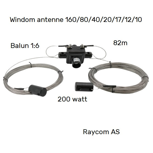 Windom antenne 160-10 meter