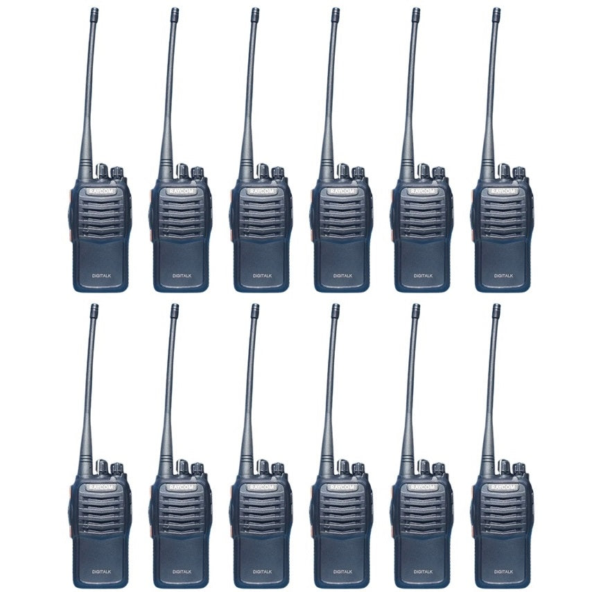 12 stk Raycom Digitalk DMR radioer
