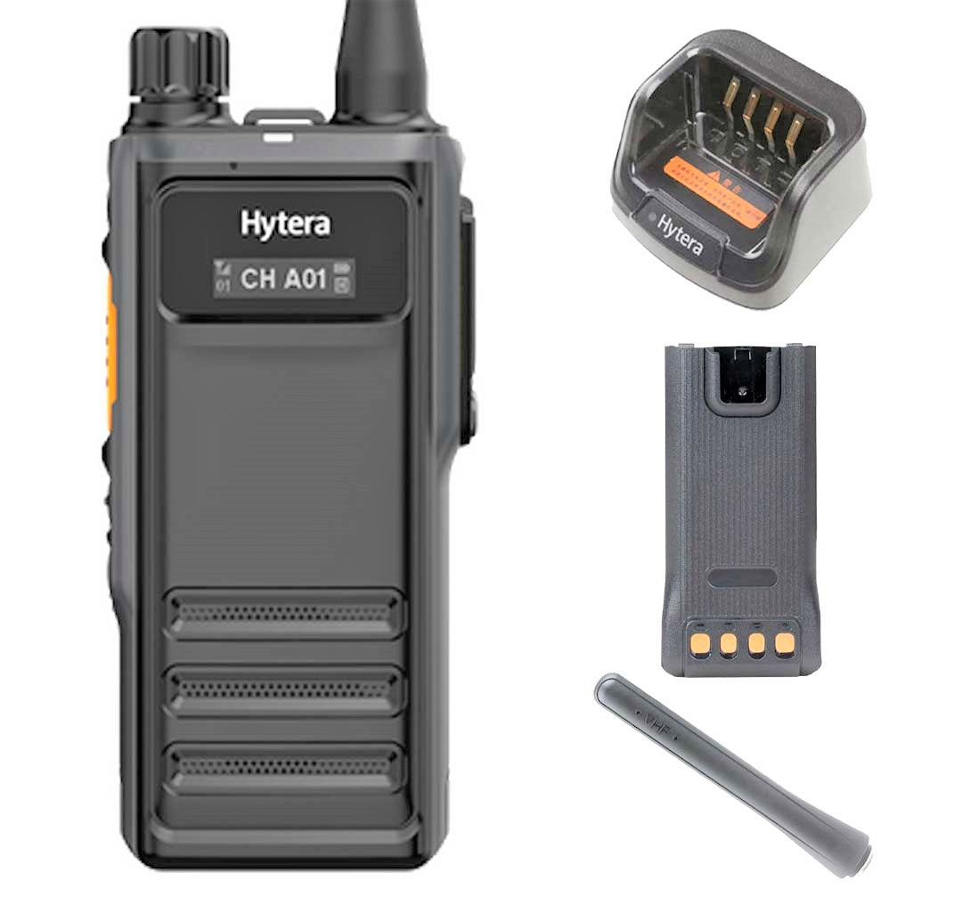 Hytera HP605 VHF med bordlader inkludert