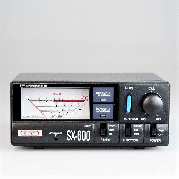  K-PO SX-600 måler effekt og SWR