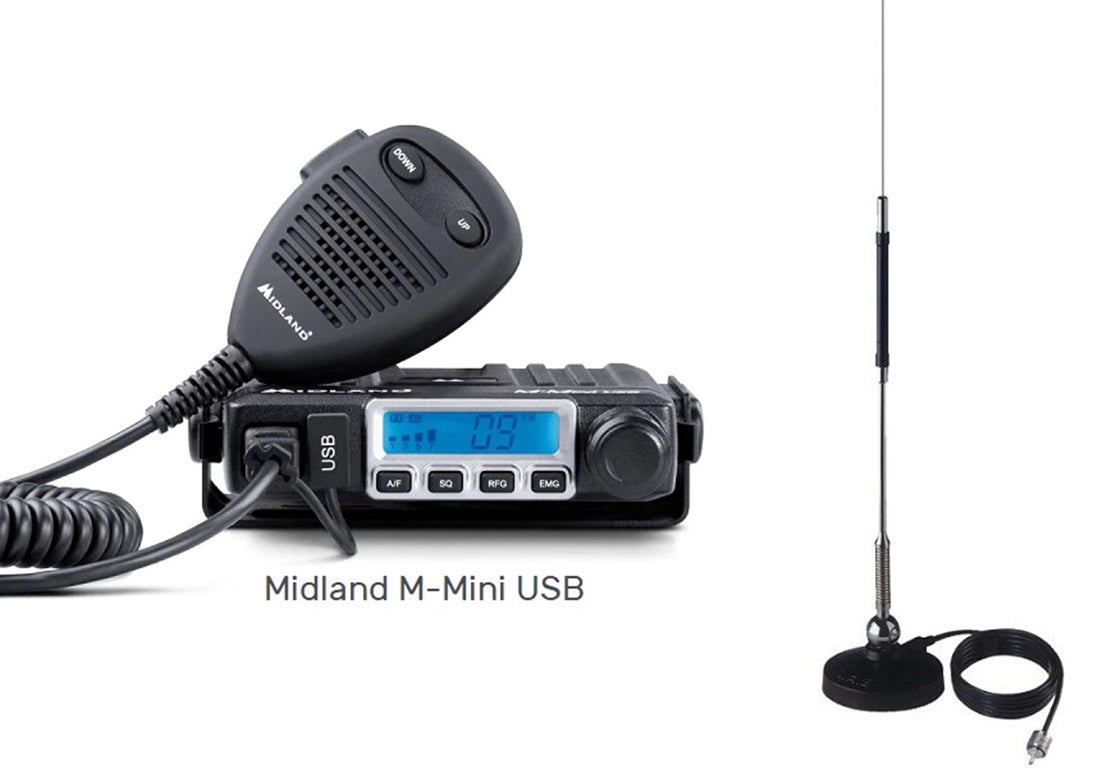 Midland M-Mini og Sirio Mini Mag27 på tilbud