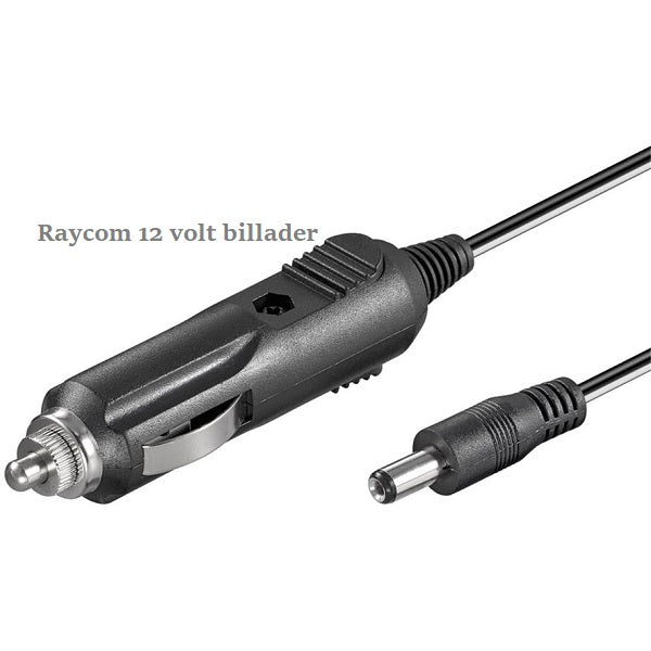 Raycom 12 volt strømledning til bordlader