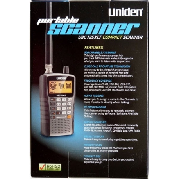 UNIDEN UBC-125XLT Scanner – Raycom AS
