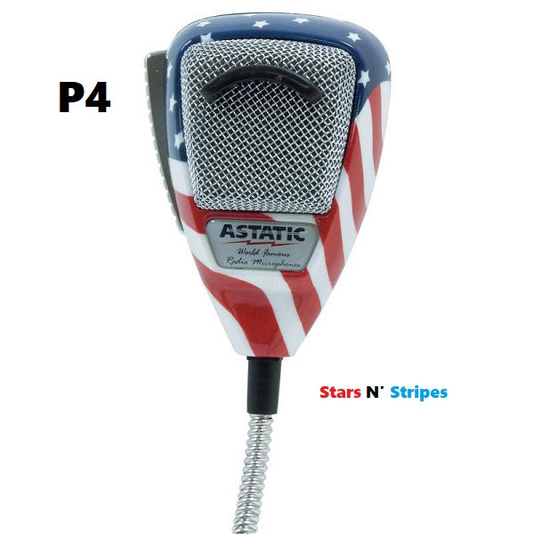 Astatic 636L - Stars N' Stripes cb mikrofon