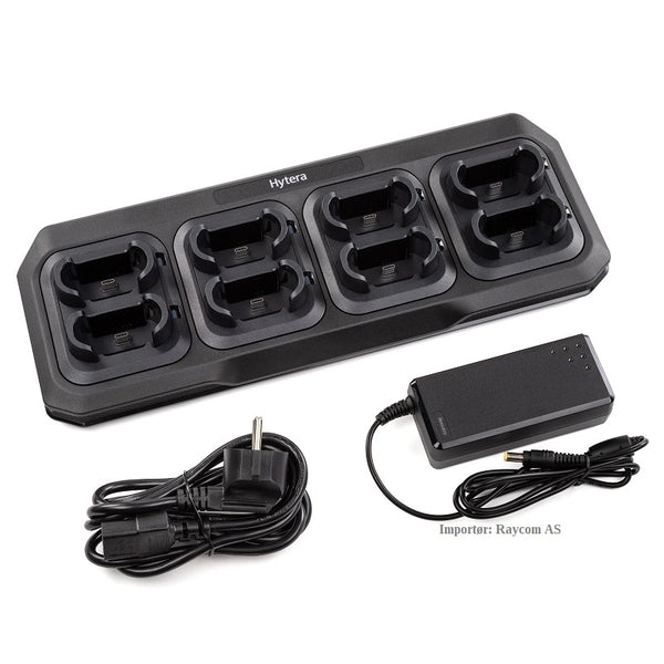 Hytera S1 Pro UHF 8 pk (Perlehvit) + Multi Charger