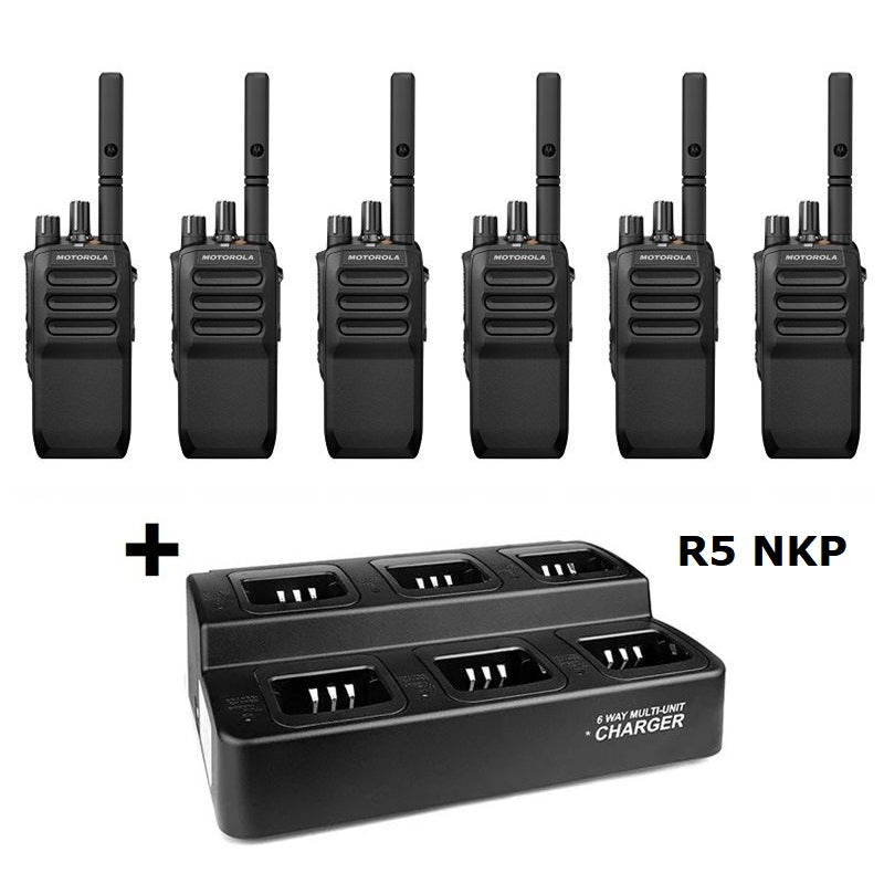 Motorola R5 NKP med rekkelader