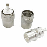 PL259/6  Teflon Loddeplugg 