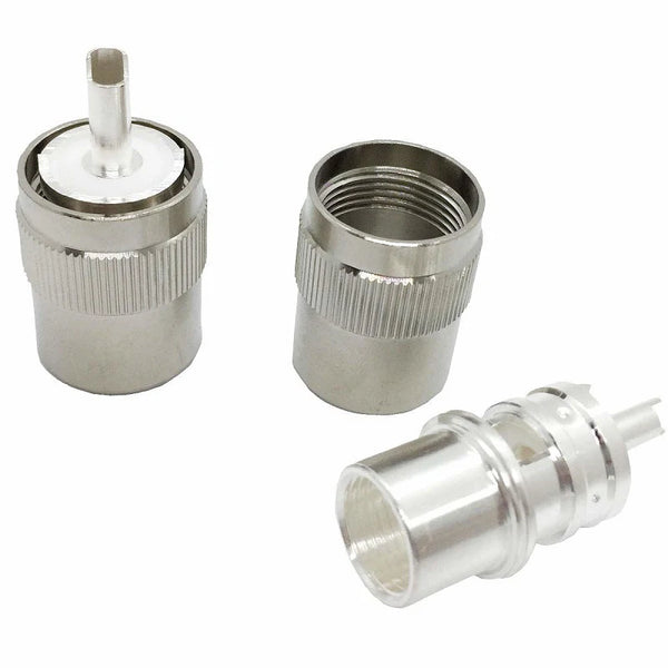 PL259/6  Teflon Loddeplugg 