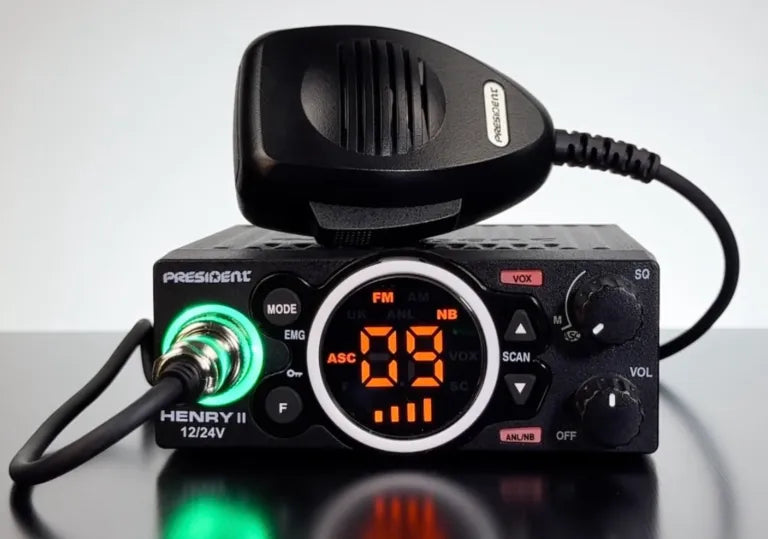 President Henry2 AM og FM 40 kanaler