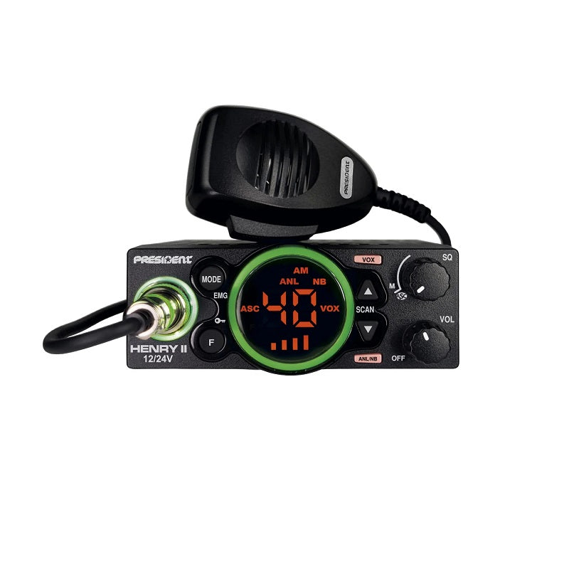 President Henry2 AM og FM 40 kanaler