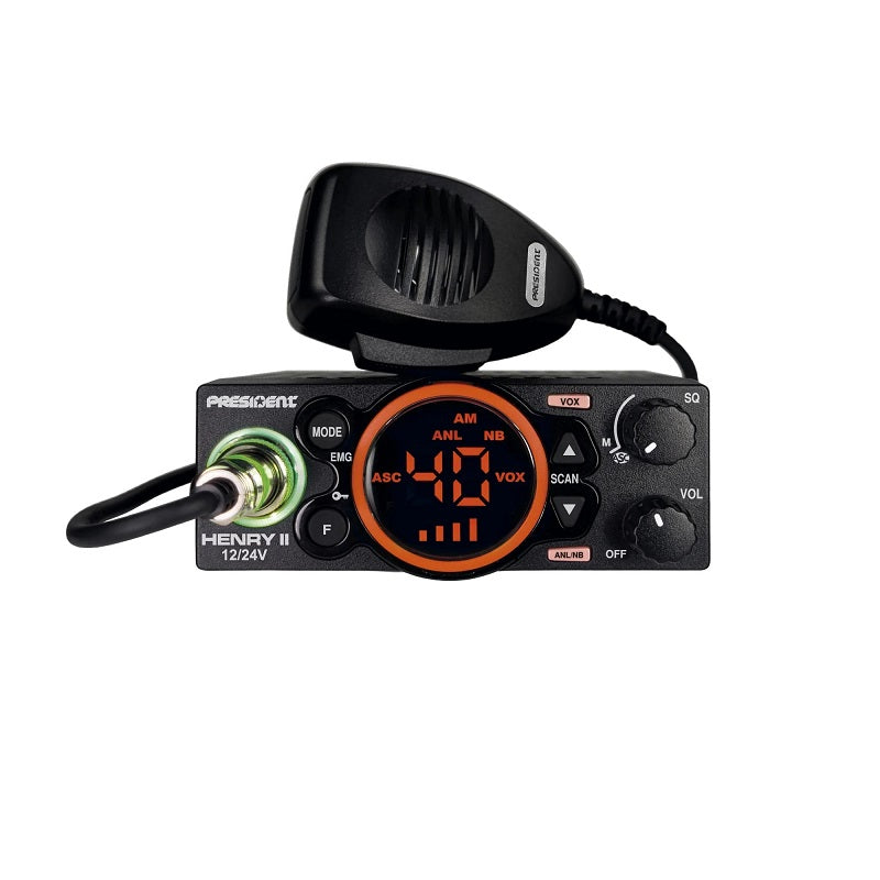 President Henry2 AM og FM 40 kanaler