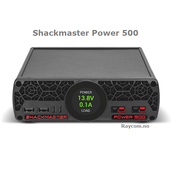 Rigexpert Shackmaster 500 strømforsyning