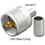 UHF HAN Crimp til Aircell 7